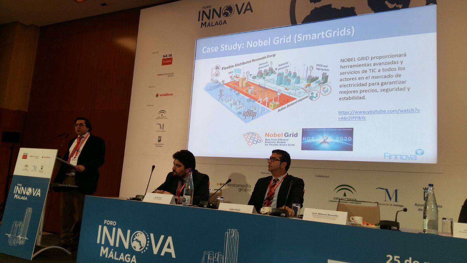 Commissioner Bulc visited Nobel Grid stand at the Metropolitan Solutions in Berlin