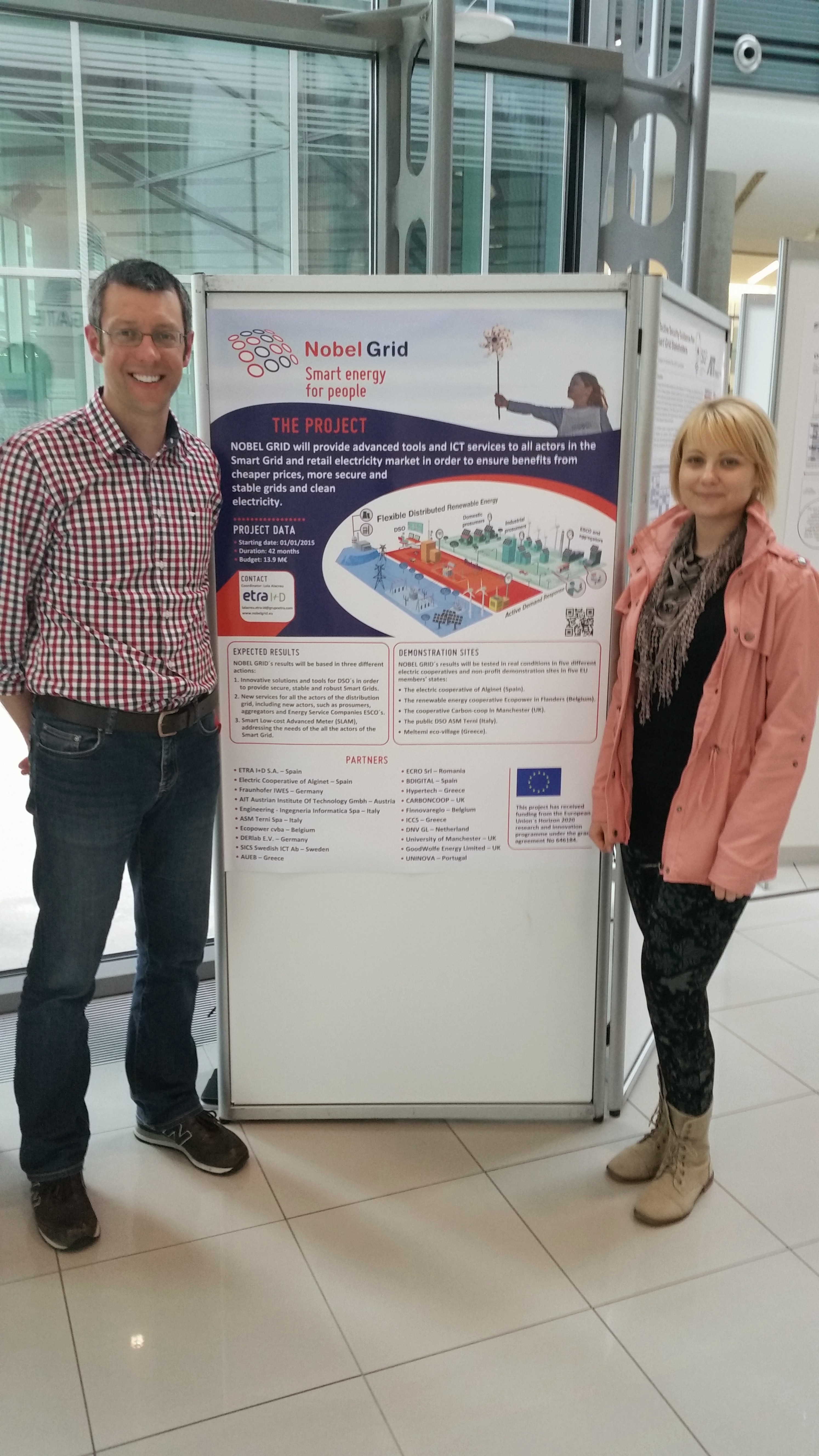 Nobel Grid was presented in Smart Grid Week in Vienna